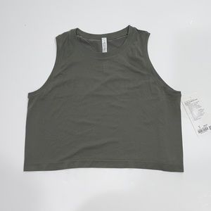 LULULEMON New York Swiftly Breathe Crop Tank NY!! Women’s 10!!